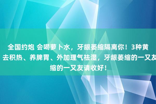 全国约炮 会喝萝卜水，牙龈萎缩隔离你！3种黄金搭配，去积热、养脾胃、外加理气祛湿，牙龈萎缩的一又友请收好！
